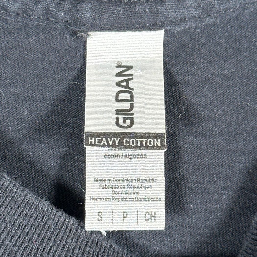 Gildan Art Institute Chicago Shirt Adult SMALL Black Gildan Crew Neck Short Sleeve Cotton Logo 80s Lions Elevated Lines Museum Size US S / EU 44-46 / 1 - 4 Thumbnail