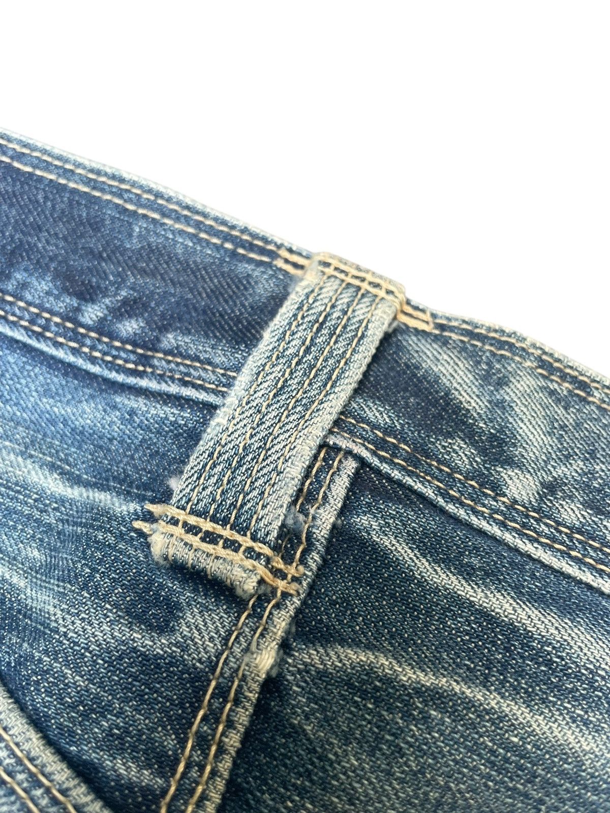 Levi's × Vintage Vintage Levis Engineered Distresed Denim Size US 33 - 13 Thumbnail