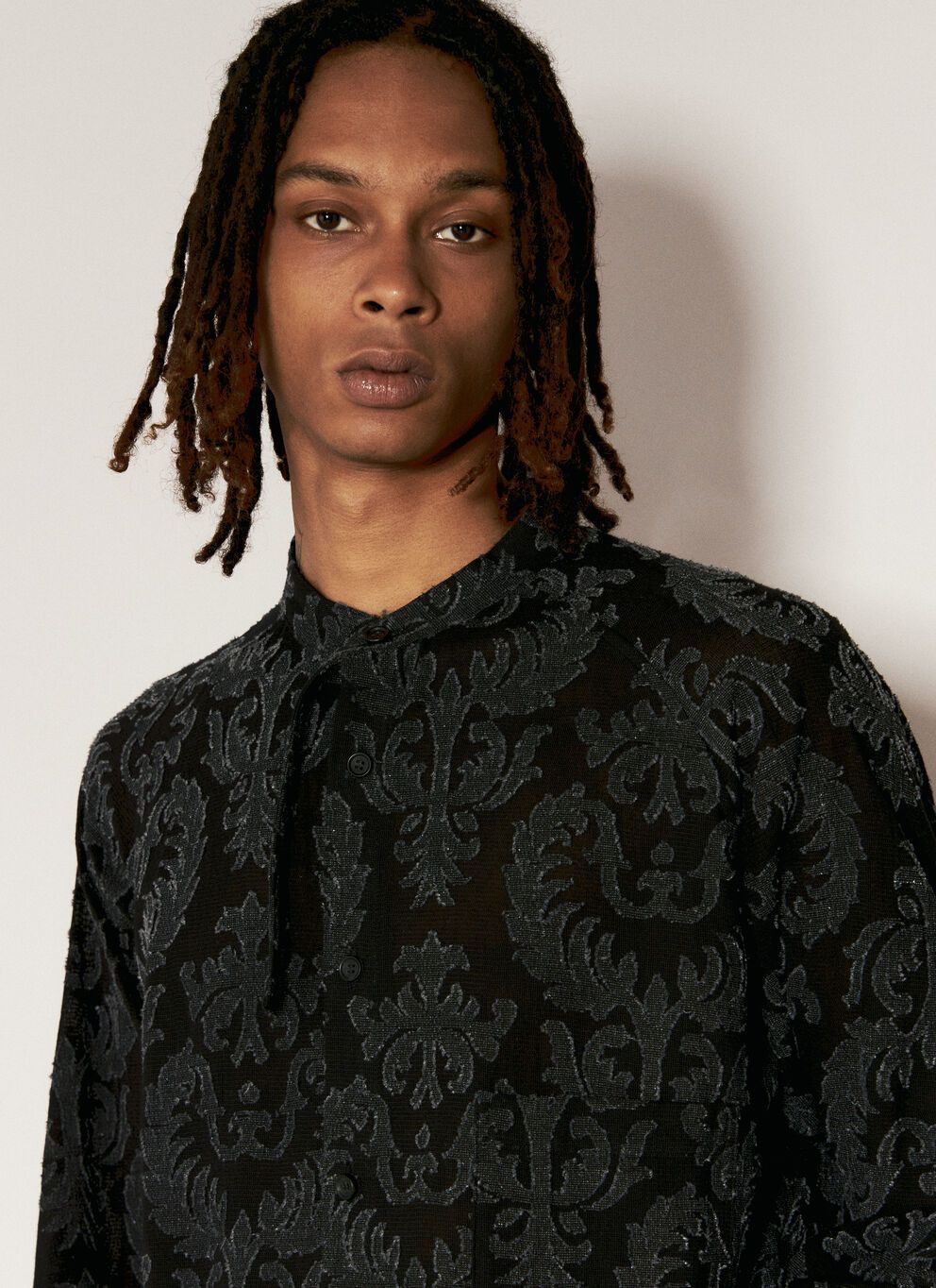 Yohji Yamamoto BNWT SS24 YOHJI YAMAMOTO INDIA PATTERN SHIRT 3 Size US L / EU 52-54 / 3 - 13 Thumbnail