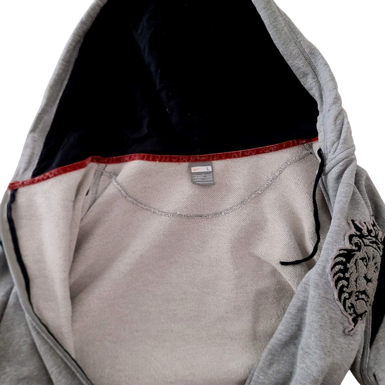 Nike Y2K Nike Lebron King James Large Heavy Lion Stars Hoodie Size US L / EU 52-54 / 3 - 8 Thumbnail