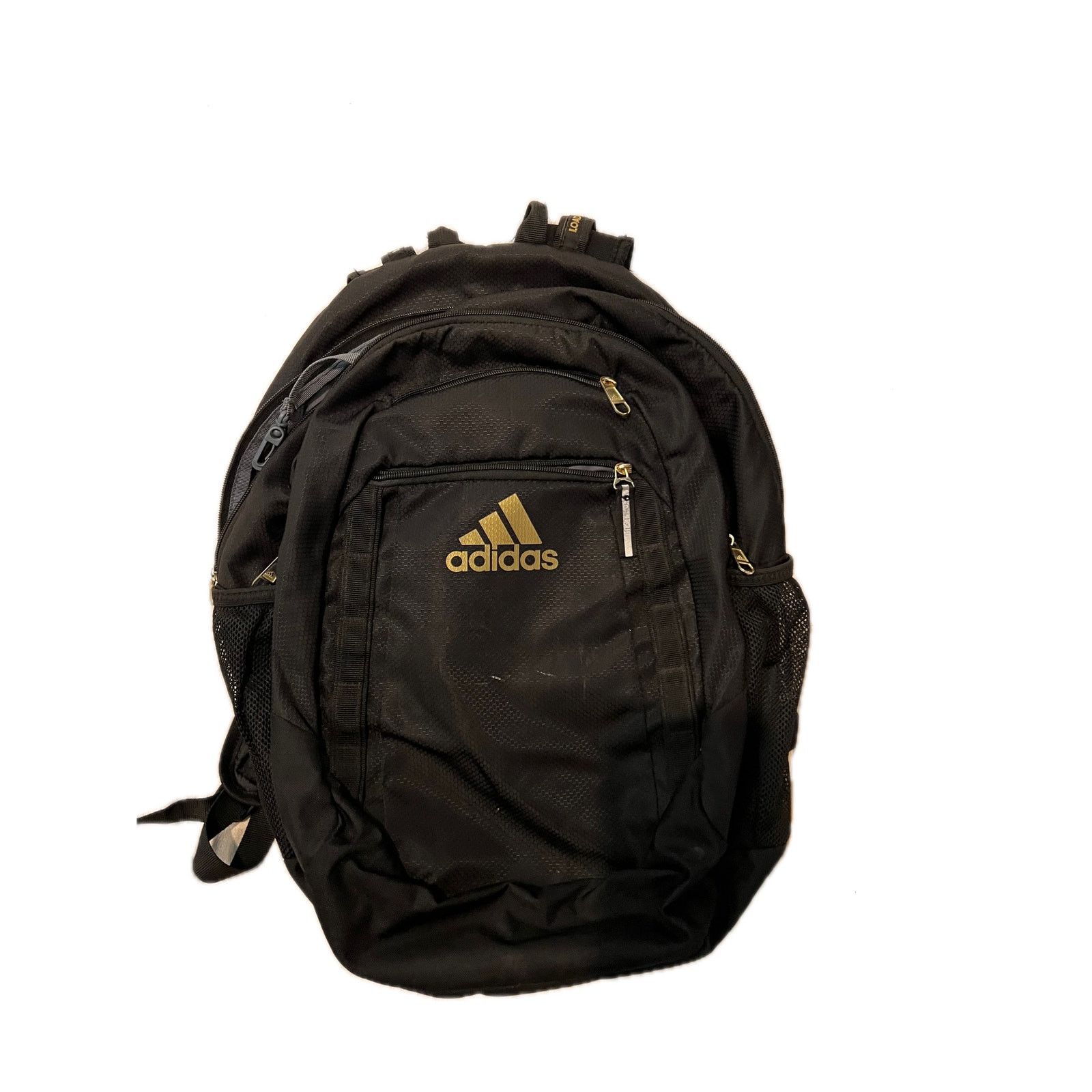 Adidas Adidas Prime 7 Gold Black Backpack Size 28 - 1 Thumbnail