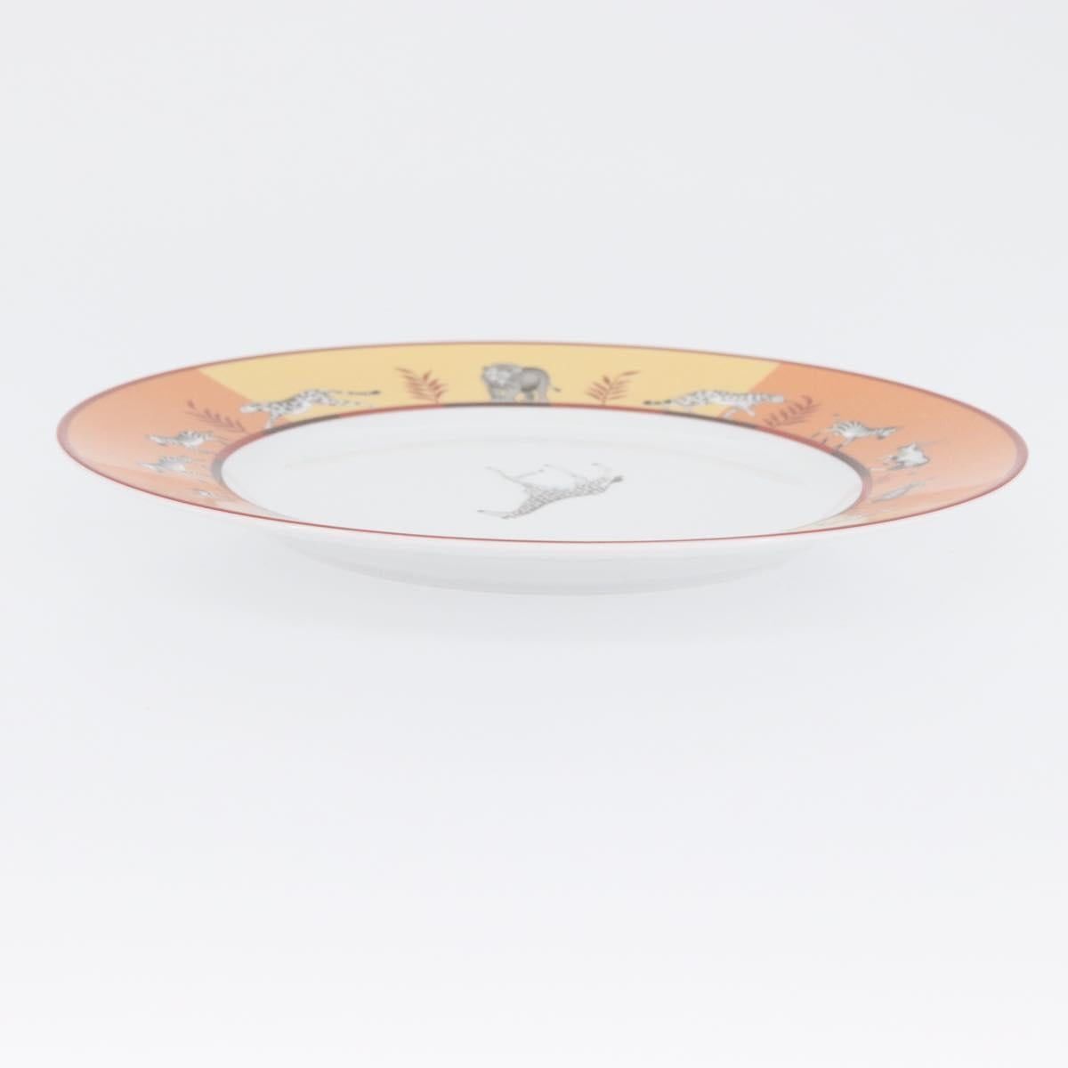 Hermes Hermes Africa Plate Pottery White Yellow Orange Size ONE SIZE - 7 Thumbnail