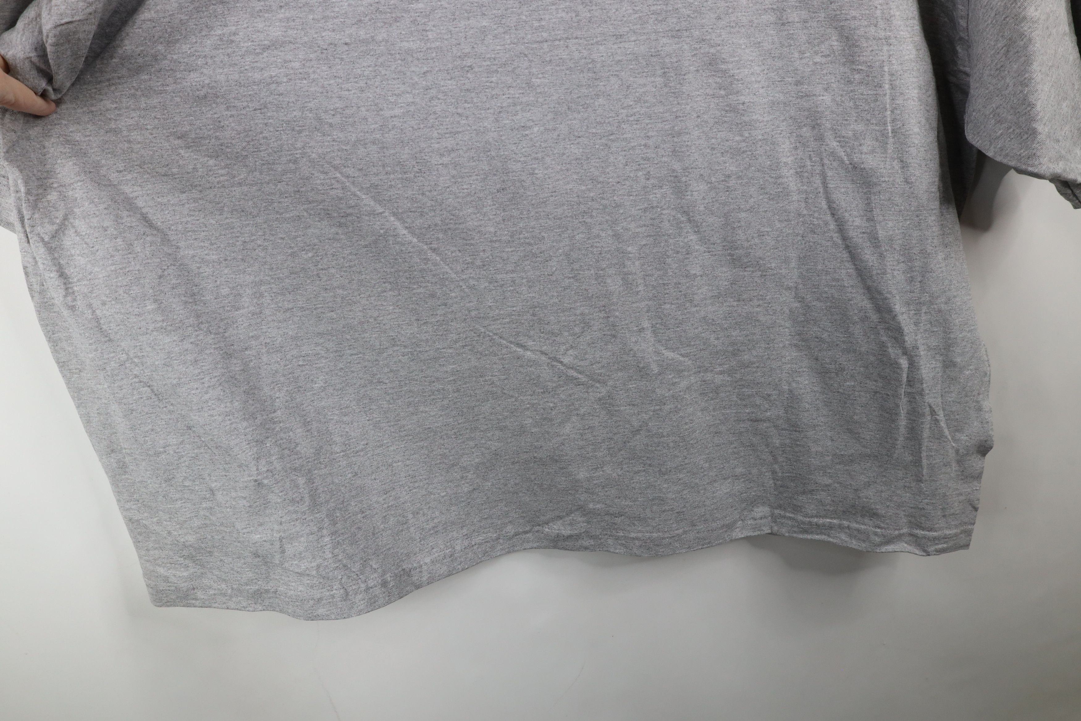Vintage Vintage 90s Streetwear Short Sleeve T-Shirt Heather Gray Size US XXL / EU 58 / 5 - 7 Thumbnail