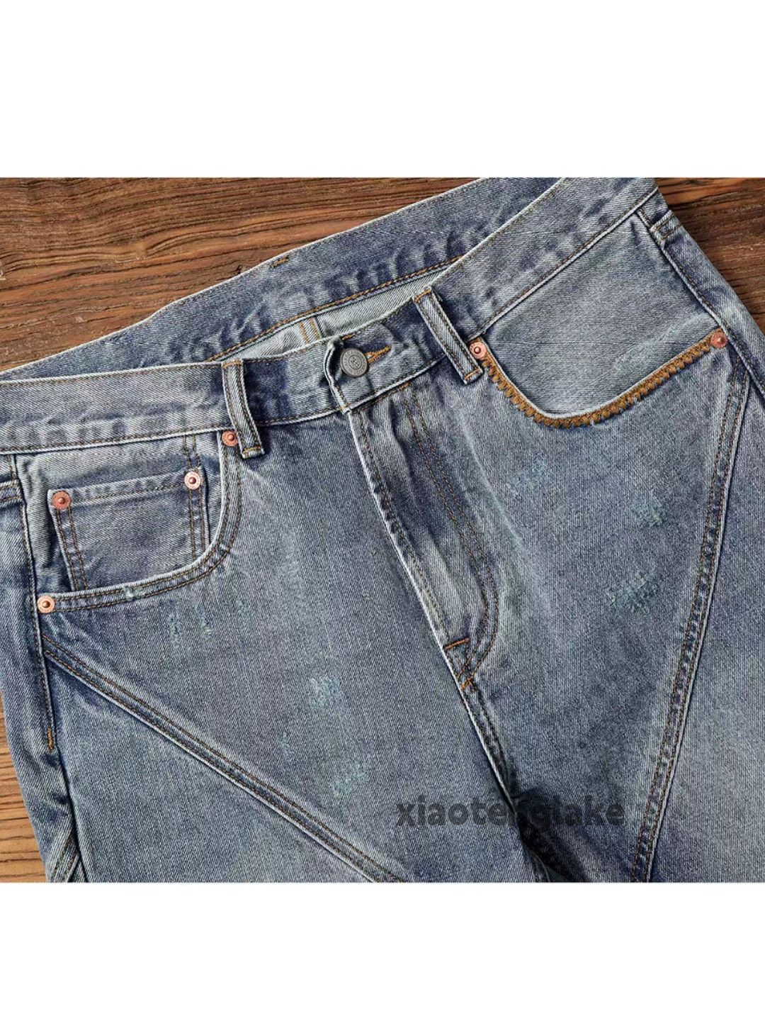 Jean zx vintage washed faded punk grunge bootcut zipper jeans Size US 36 / EU 52 - 4 Thumbnail