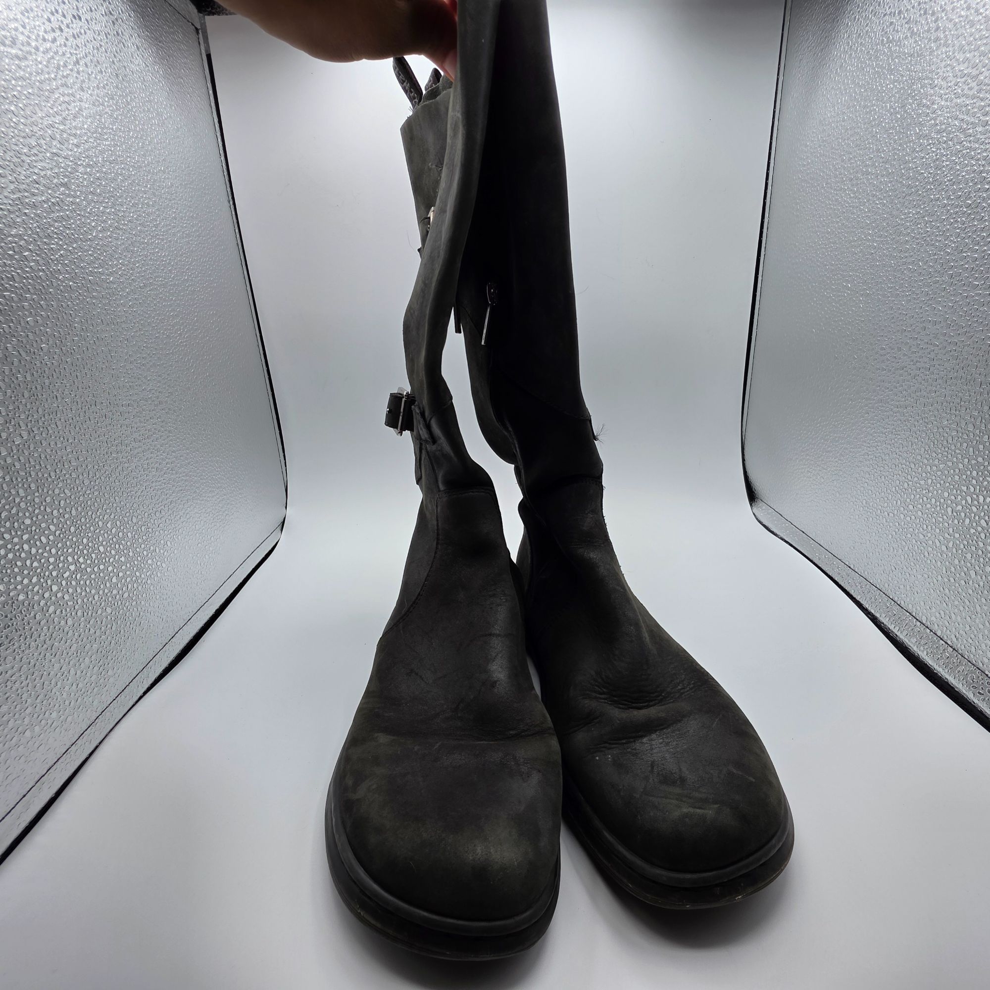 Dr. Martens Dr Martens Caite Womens Size 6 Black Mid Calf Soft Leather Z Size US 6 / IT 36 - 2 Thumbnail