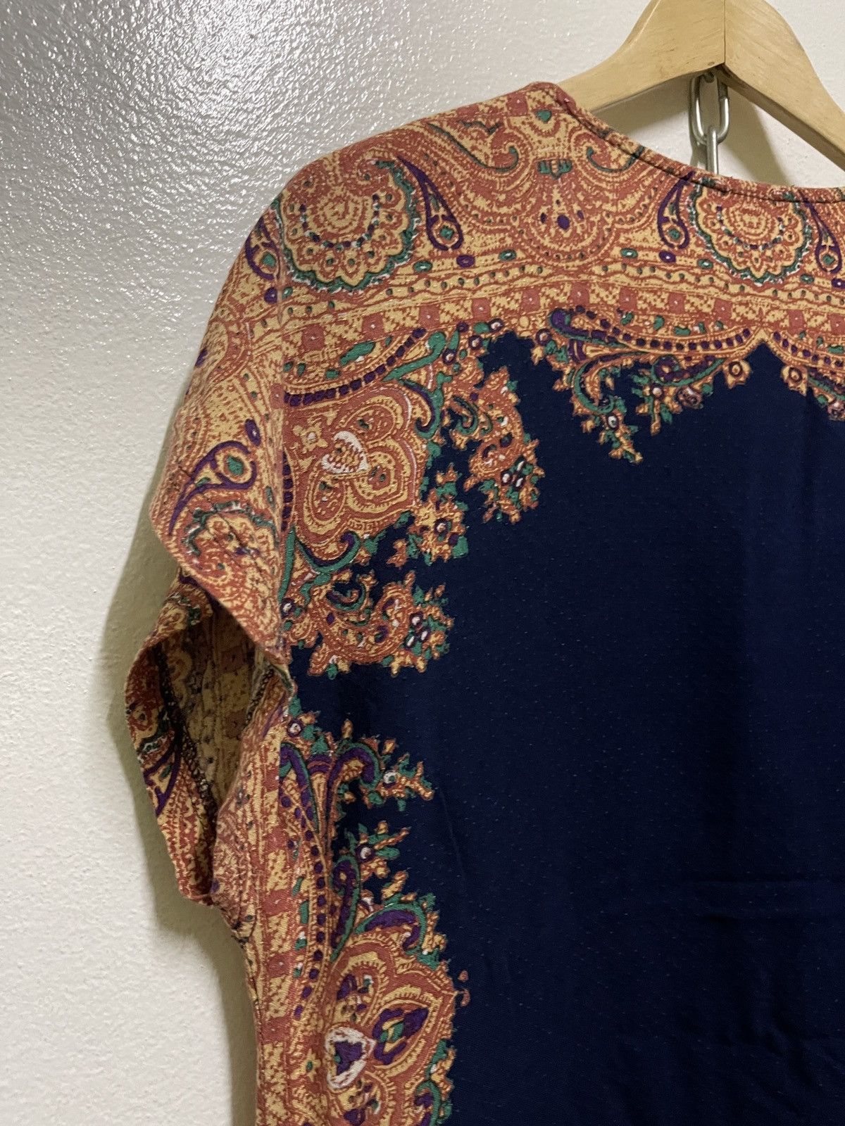 Japanese Brand Amina Blouse Printed Size M / US 6-8 / IT 42-44 - 8 Thumbnail