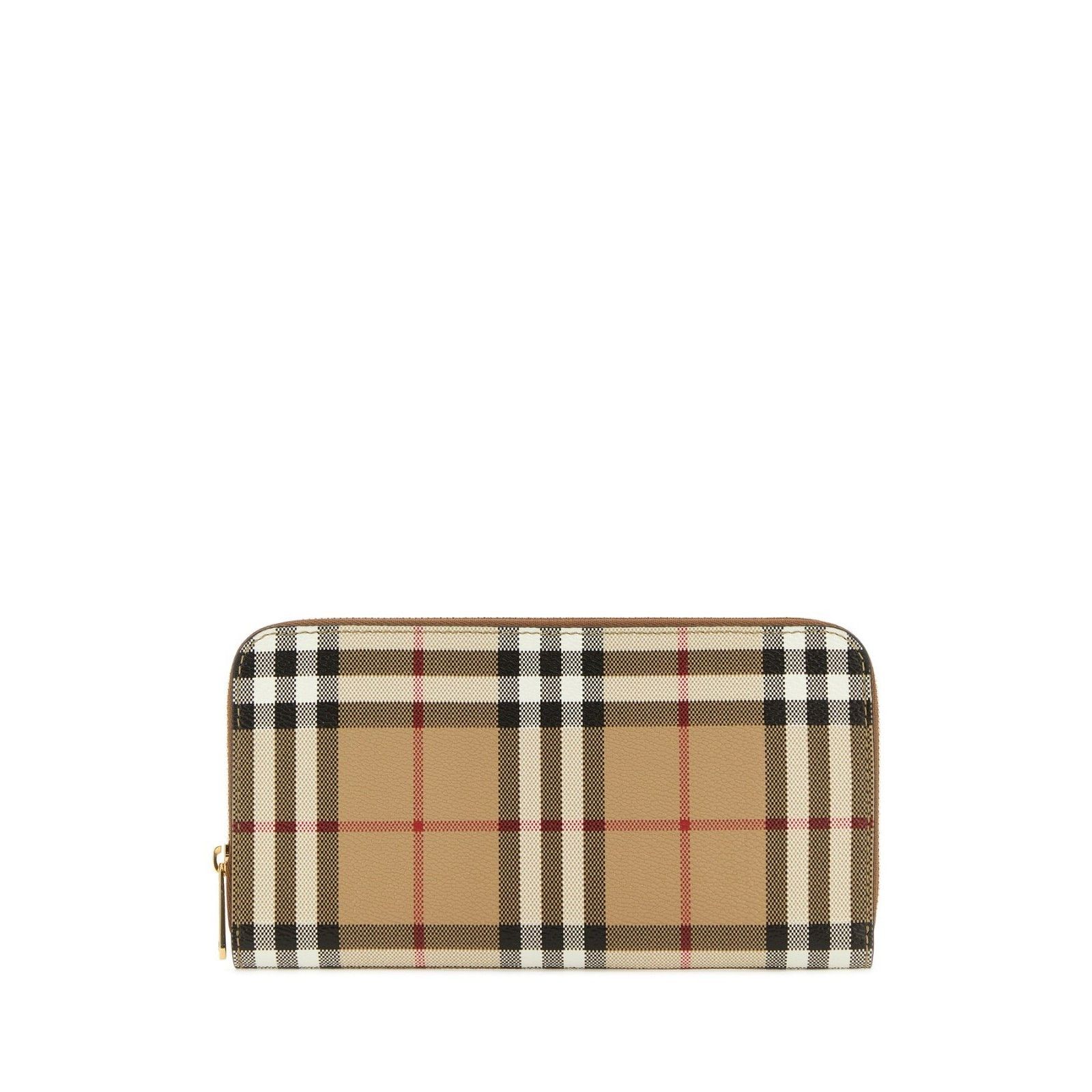 Burberry BURBERRY Printed Canvas Wallet Beige New & Authentic Size ONE SIZE - 1 Thumbnail
