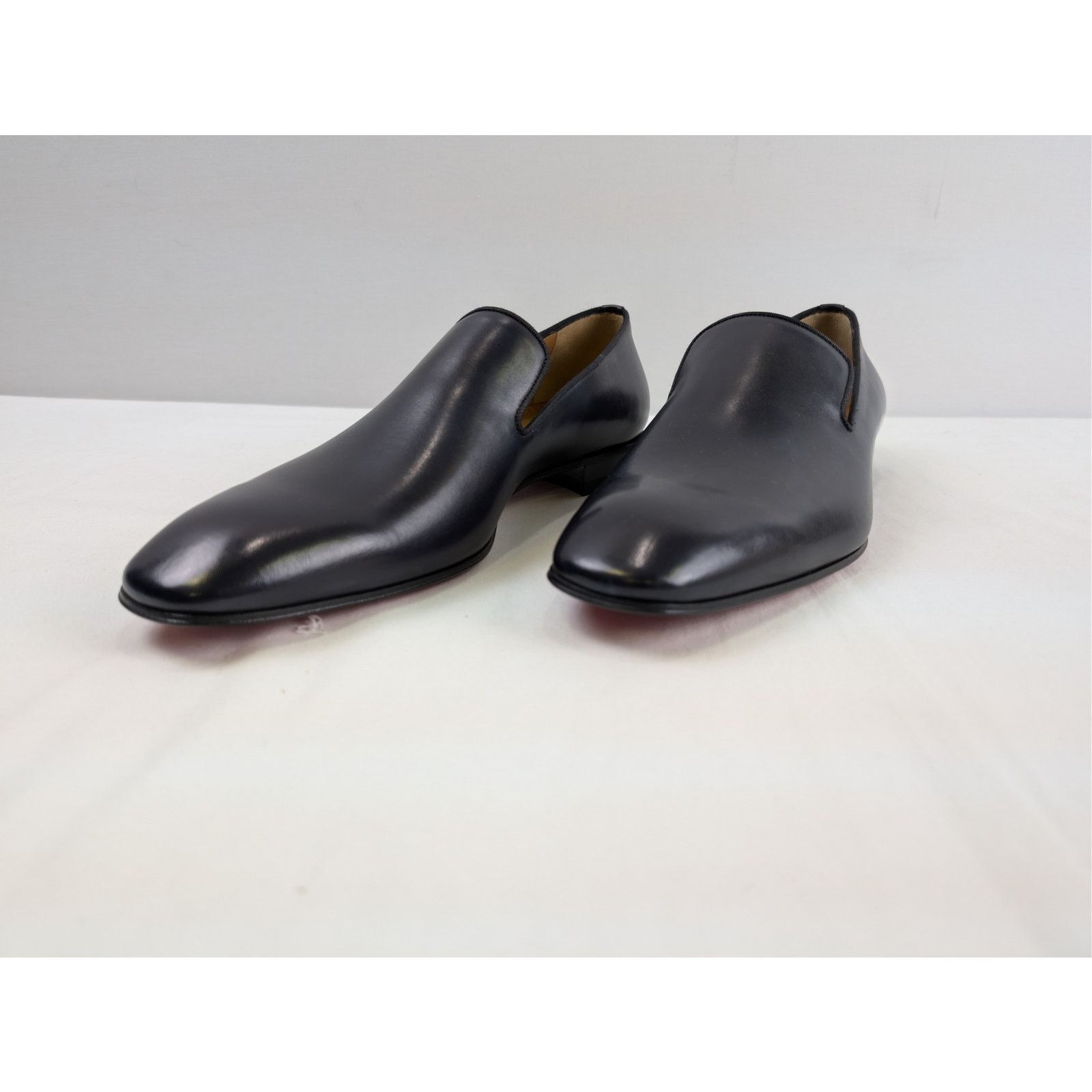 Christian Louboutin o1rshd1 smooth calf leather Dandelion loafer Shoe Boots Navy Size US 10.5 / EU 43-44 - 7 Thumbnail