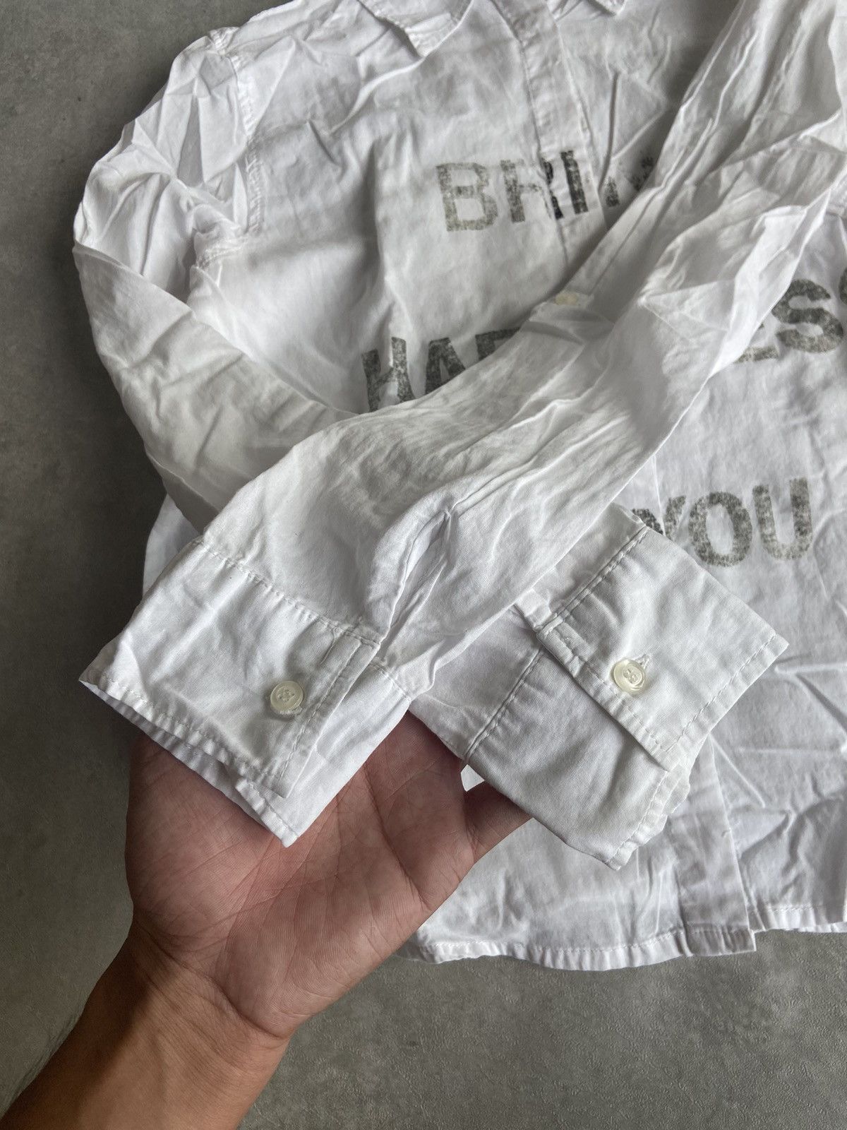 If Six Was Nine × Japanese Brand Chu XXX "BRING HAPPINES TO YOU" Shirts Size US M / EU 48-50 / 2 - 6 Thumbnail