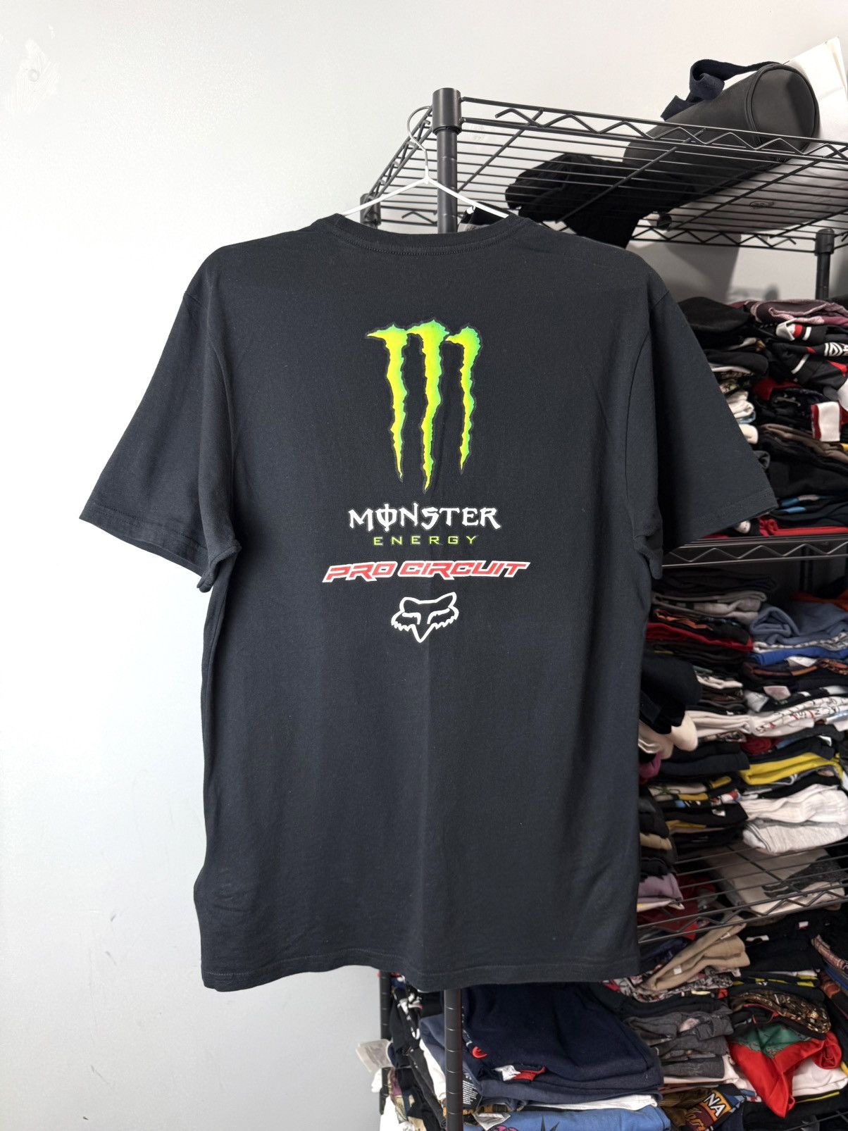Red Bull Vintage Fox Monster Energy T Shirt Drink Gorilla Size US M / EU 48-50 / 2 - 1 Thumbnail