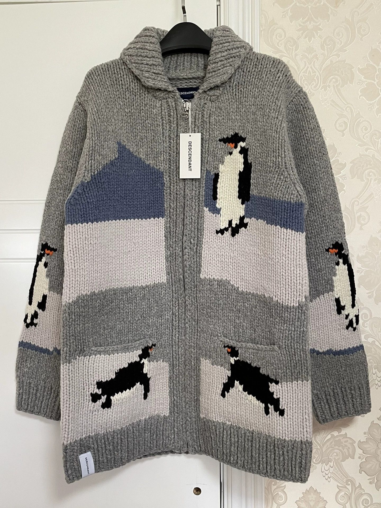 Descendant DESCENDANT MANCHOT COWICHAN Penguin Knit 18AW 2 New w/tags Size US M / EU 48-50 / 2 - 1 Thumbnail
