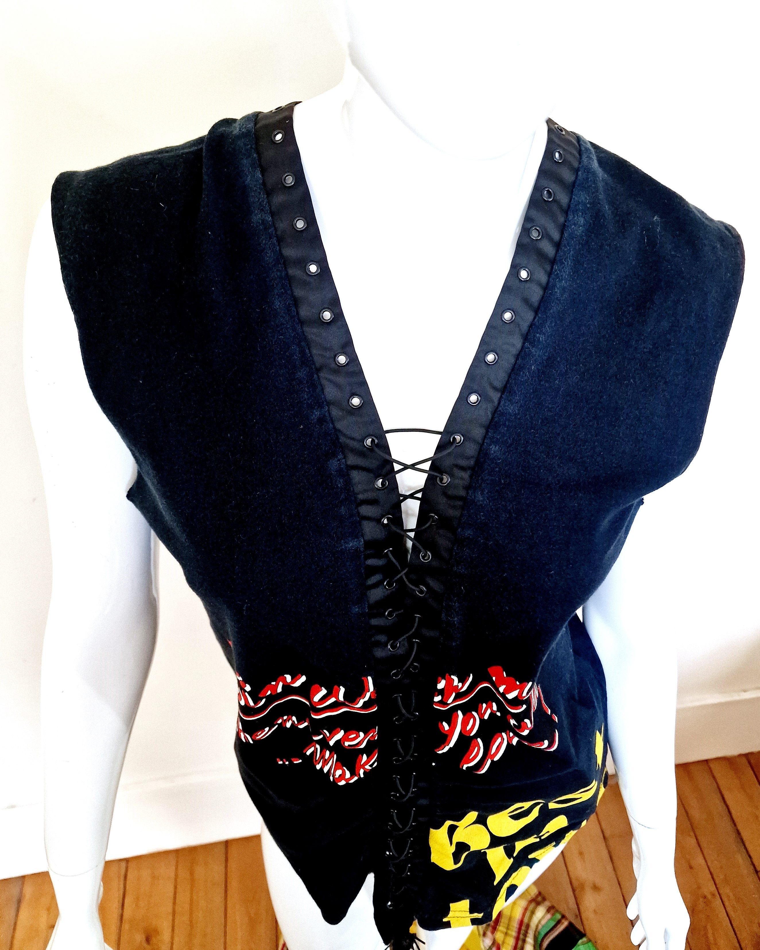 Dolce & Gabbana D&G Dolce Gabbana Lace Best in Town Up Bustier Corset Top Size XL / US 12-14 / IT 48-50 - 3 Thumbnail