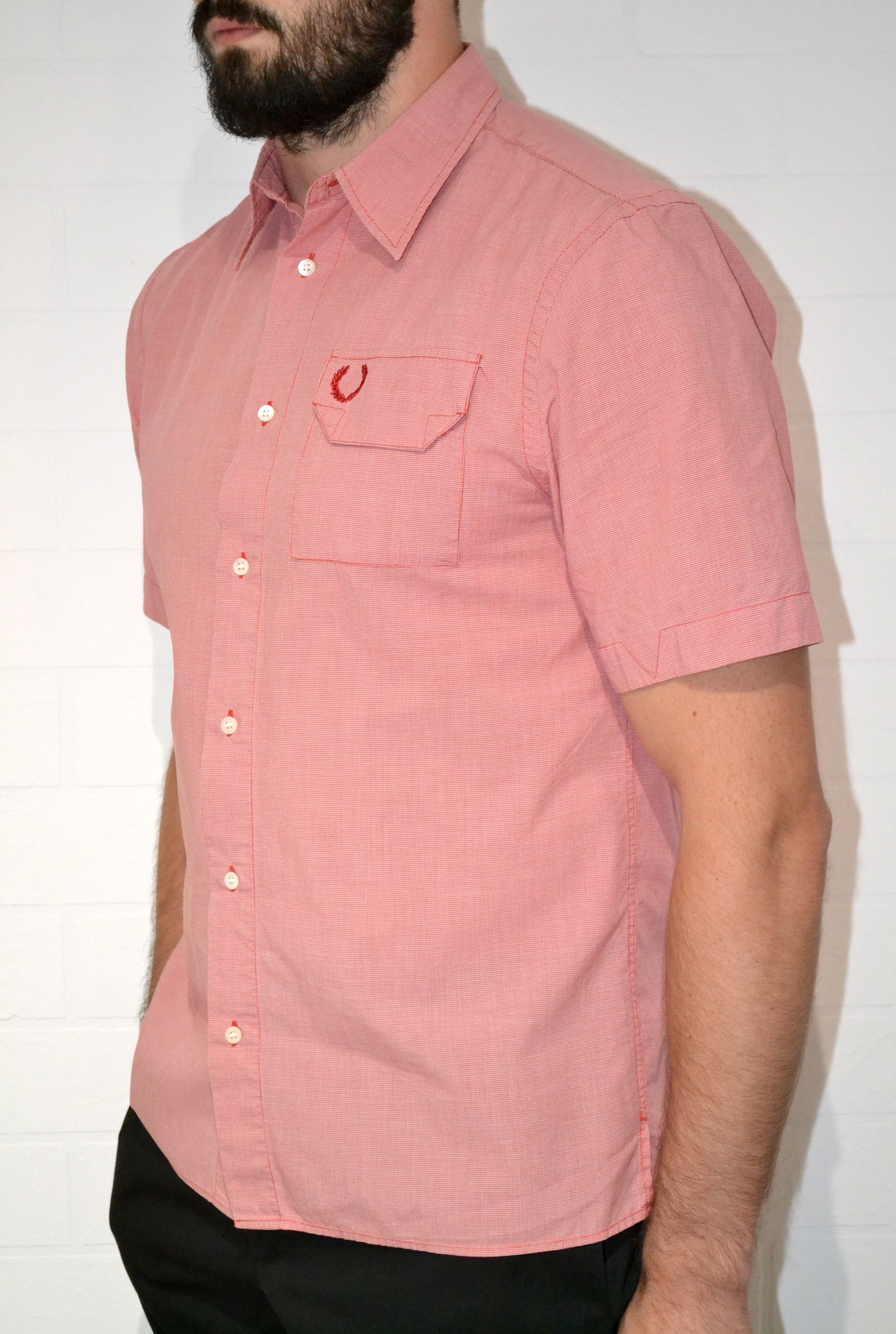 Fred Perry Fred Perry Short Sleeve Shirt Size US M / EU 48-50 / 2 - 2 Thumbnail