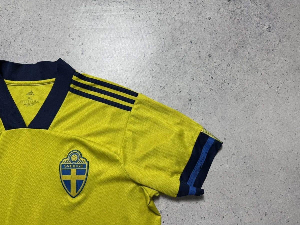 Adidas Adidas Sweden Team 2019/2020 Soccer Jersey Size US XL / EU 56 / 4 - 2 Thumbnail