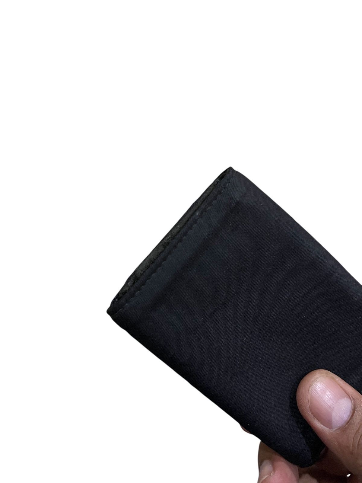 Prada PRADA TESSUTO NYLON KEY CASE HOLDER BLACK Size ONE SIZE - 20 Thumbnail