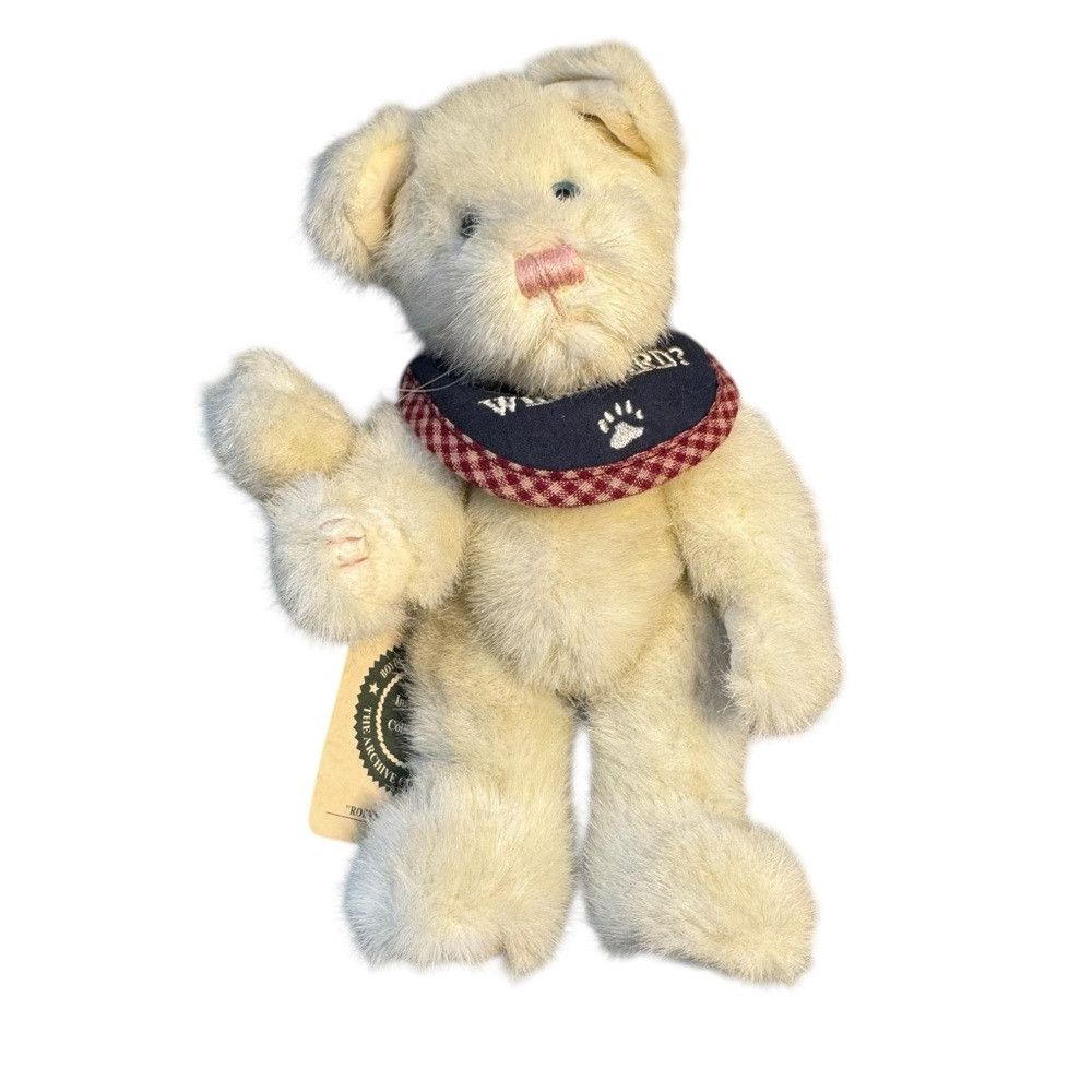 Other NWT New Vintage 1990 Boyds Bears Robyn Purrsmore Cat Size ONE SIZE - 2 Thumbnail