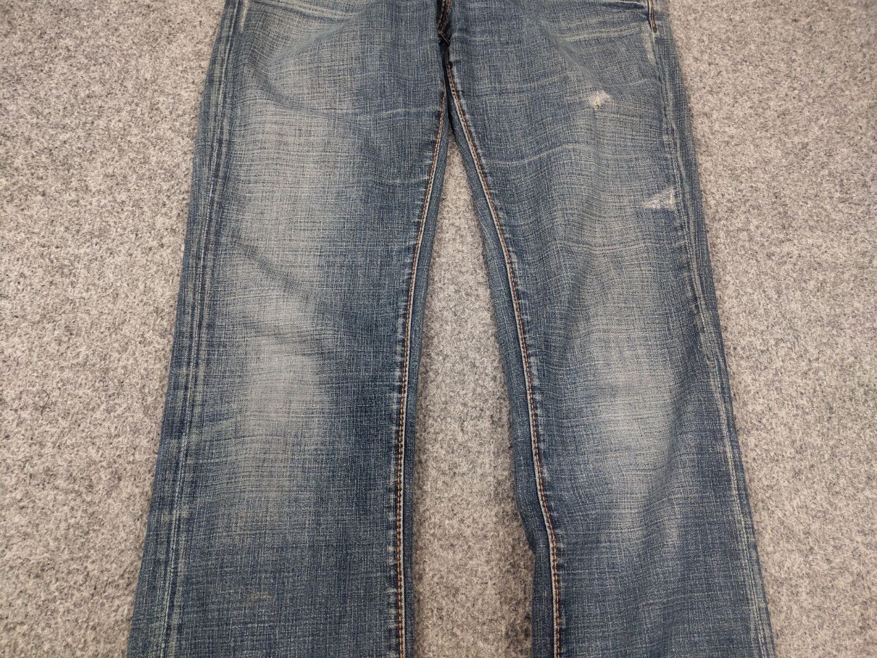 Miss Sixty Vintage Miss Sixty Y2K Style Eden Faded Denim Straight Jeans Size 31" - 8 Thumbnail