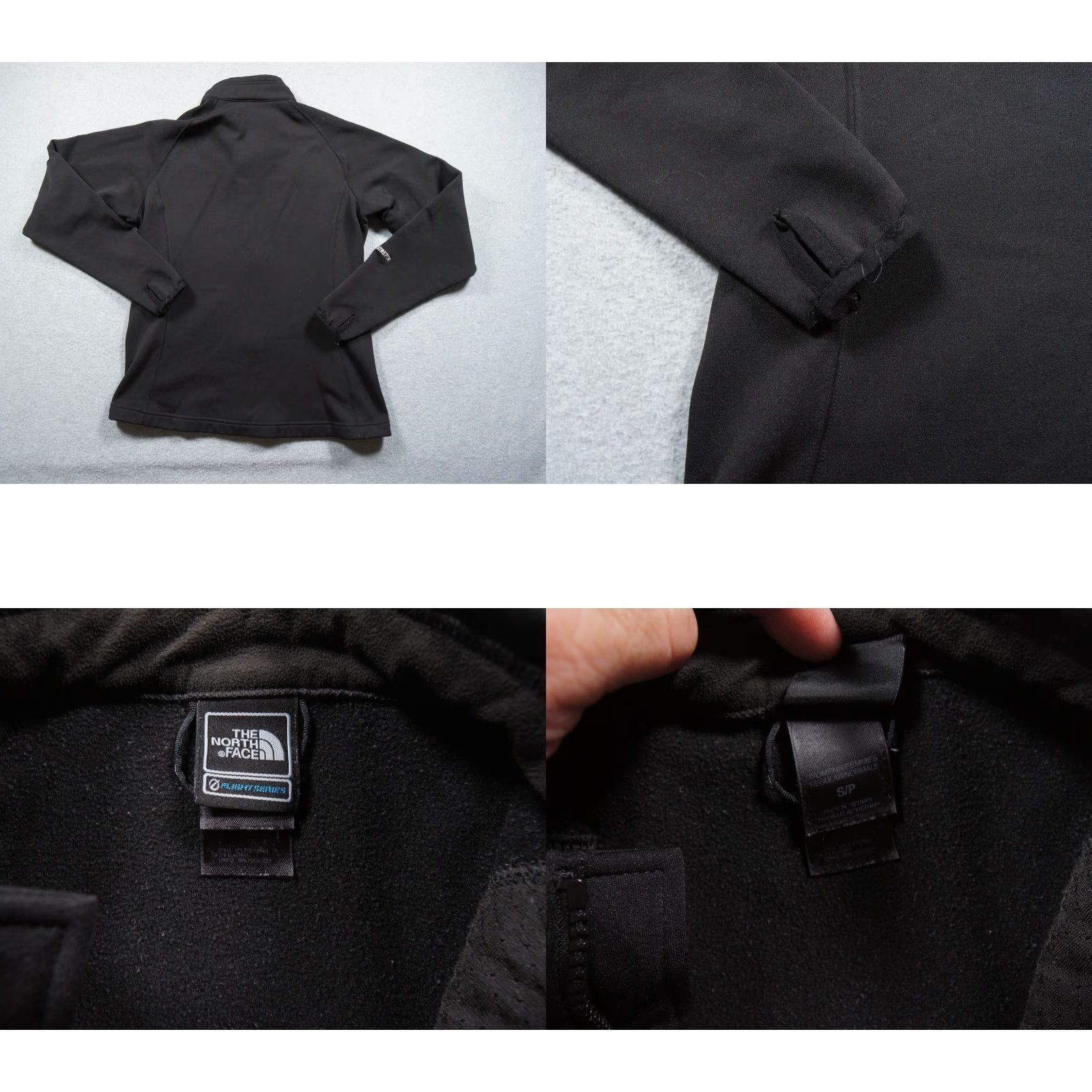 The North Face VINTAGE North Face Jacket Womens Small Black Flight Series TKA Stretch Outdoors Size S / US 4 / IT 40 - 8 Thumbnail