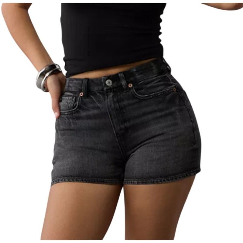 American Eagle Outfitters New American Eagle Womens Size 2 Curvy Mom Short Jorts Denim Size 26" / US 2 / IT 38 - 1 Thumbnail