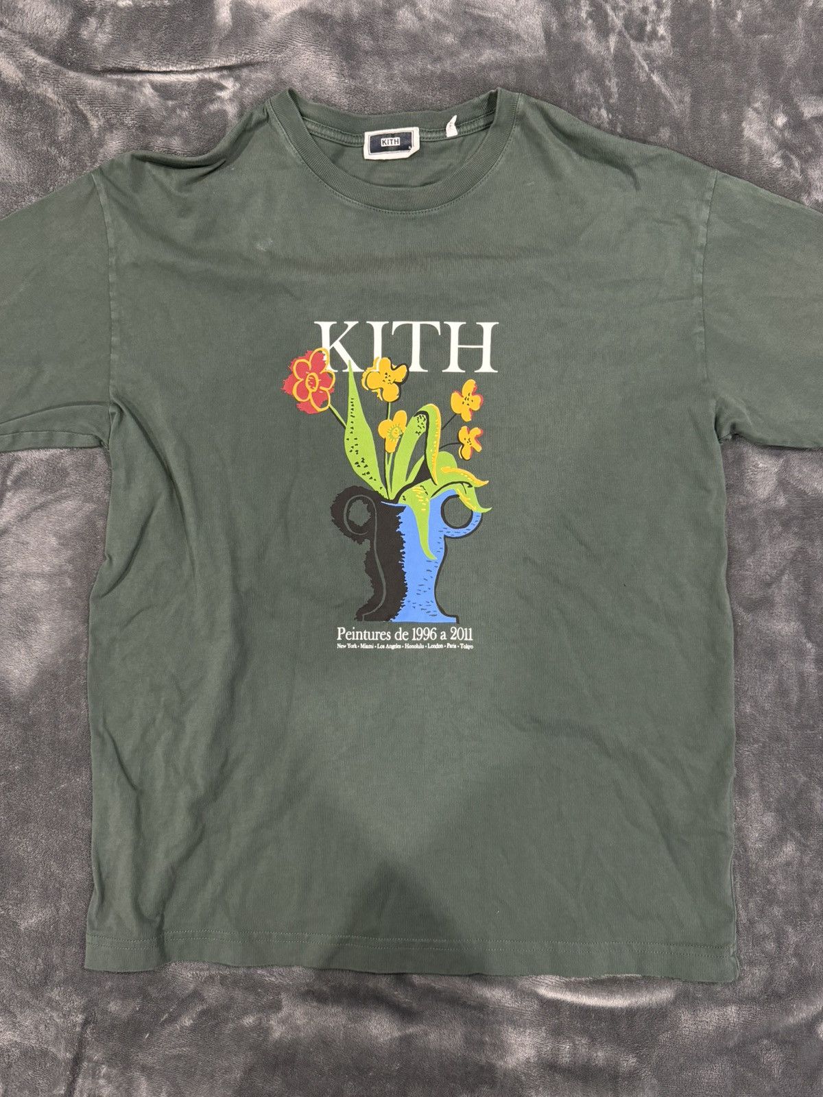 Kith KITH FLORAL ART TEE Size US S / EU 44-46 / 1 - 1 Thumbnail