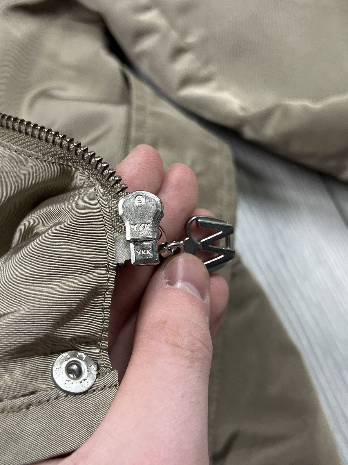 Weekend Max Mara Weekend Max Mara Belted Nylon Military Style Jacket (Y0040) Size L / US 10 / IT 46 - 7 Thumbnail