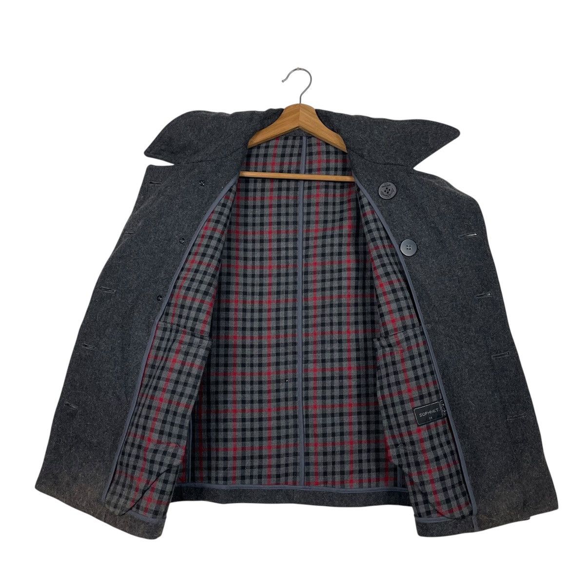 Sophnet. Sophnet Double Breasted Wool Jacket Size US M / EU 48-50 / 2 - 11 Thumbnail