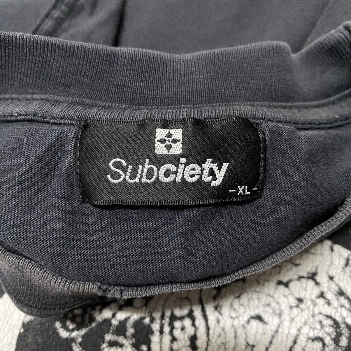 Riot Society SUBCIETY READY? RIOT JAPANESE BRAND T SHIRT Size US XL / EU 56 / 4 - 3 Thumbnail