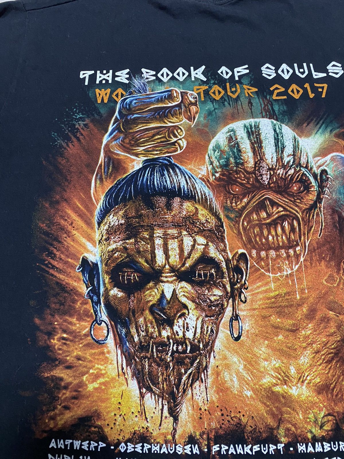 Iron Maiden Iron Maiden World tour 2017 The book of souls size M Size US M / EU 48-50 / 2 - 4 Thumbnail