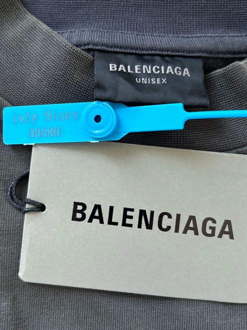 Balenciaga Balenciaga Logo monogrammed crewneck short sleeve T-shirt Size US S / EU 44-46 / 1 - 5 Thumbnail
