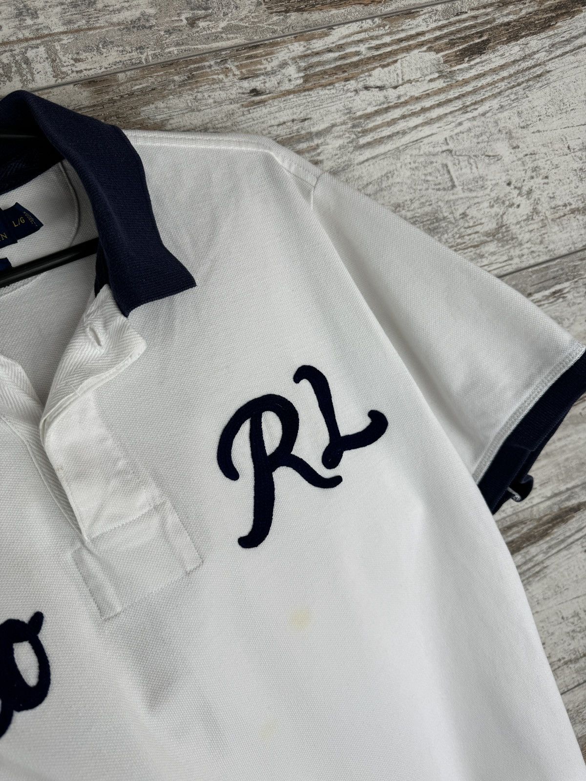 Polo Ralph Lauren × Vintage Mens Vintage Polo Ralph Lauren rugby polos y2k rare t-shirt Size US L / EU 52-54 / 3 - 6 Thumbnail