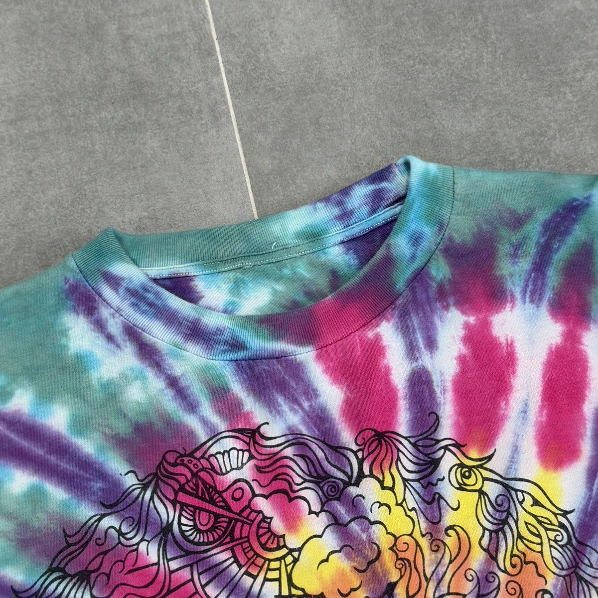 Band Tees × Droors Doors Tie Dye Oversized T-Shirt Size XL Size US XL / EU 56 / 4 - 9 Thumbnail