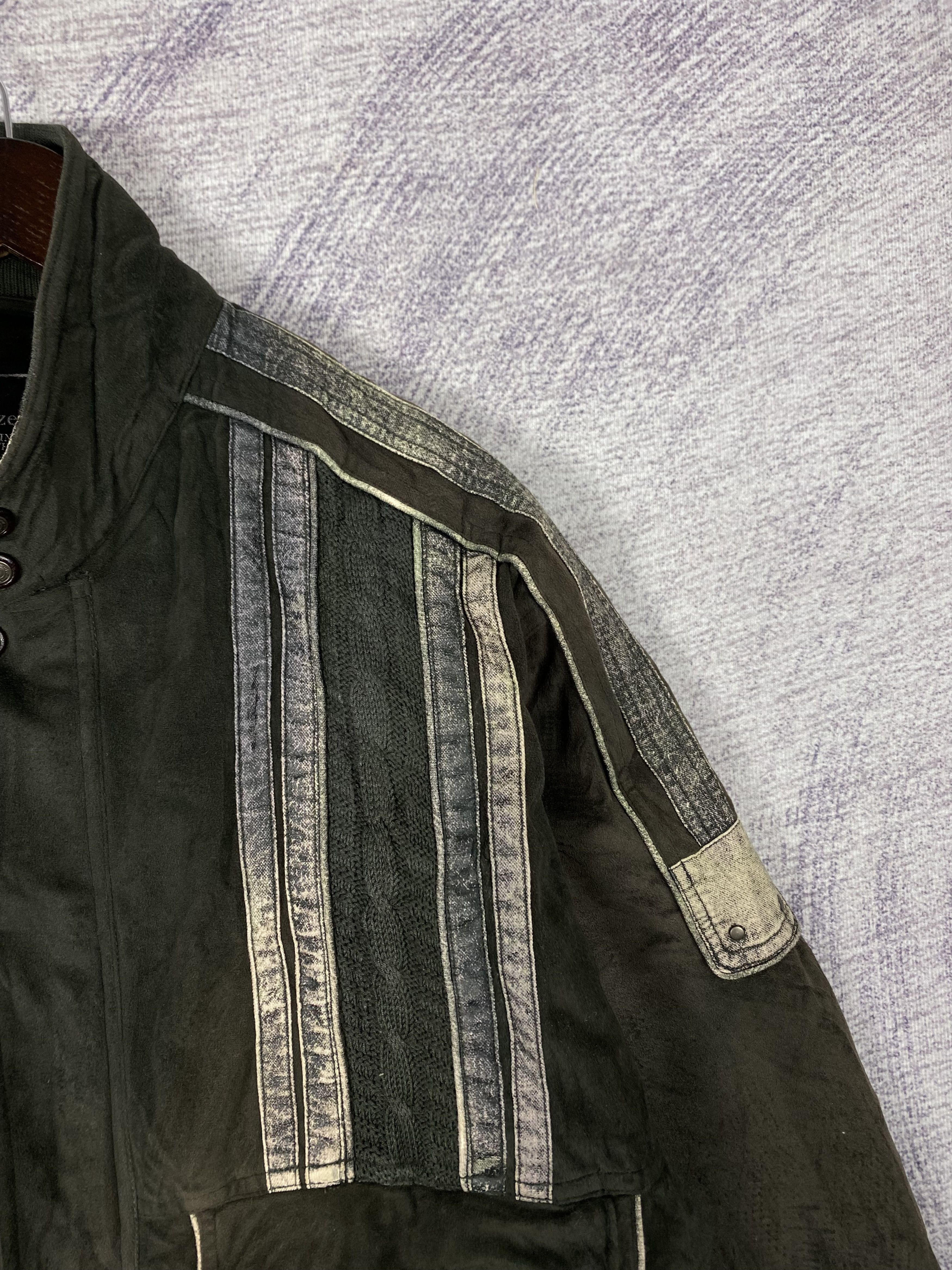 Japanese Brand Vintage Tauzend Full Zipper Bomber Jacket Size US L / EU 52-54 / 3 - 3 Thumbnail