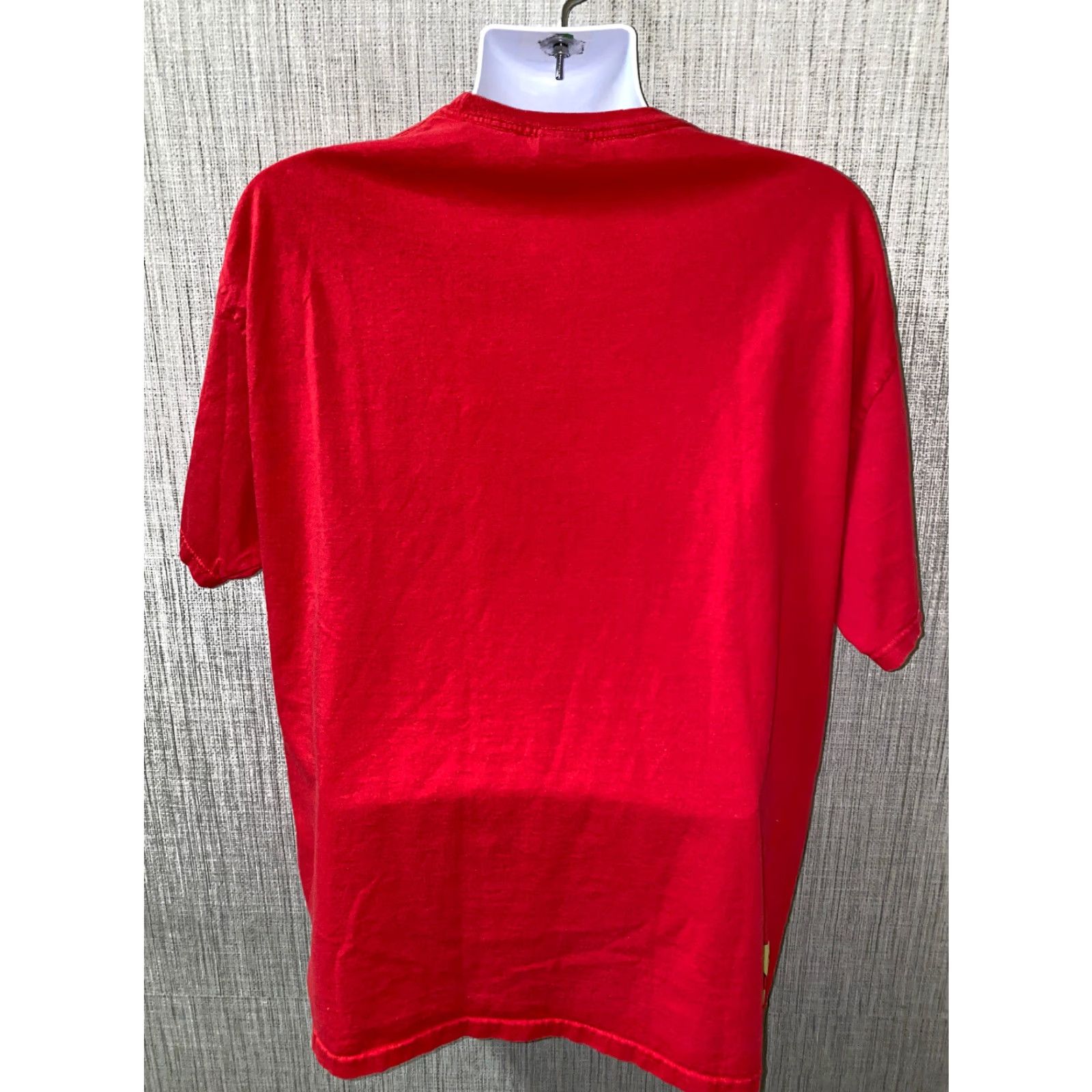 Burton Burton Red Mountain T-Shirt Mens Large Red Short Sleeve 23 In Armpit Band Burton Model Regular Cotton Size US L / EU 52-54 / 3 - 3 Thumbnail