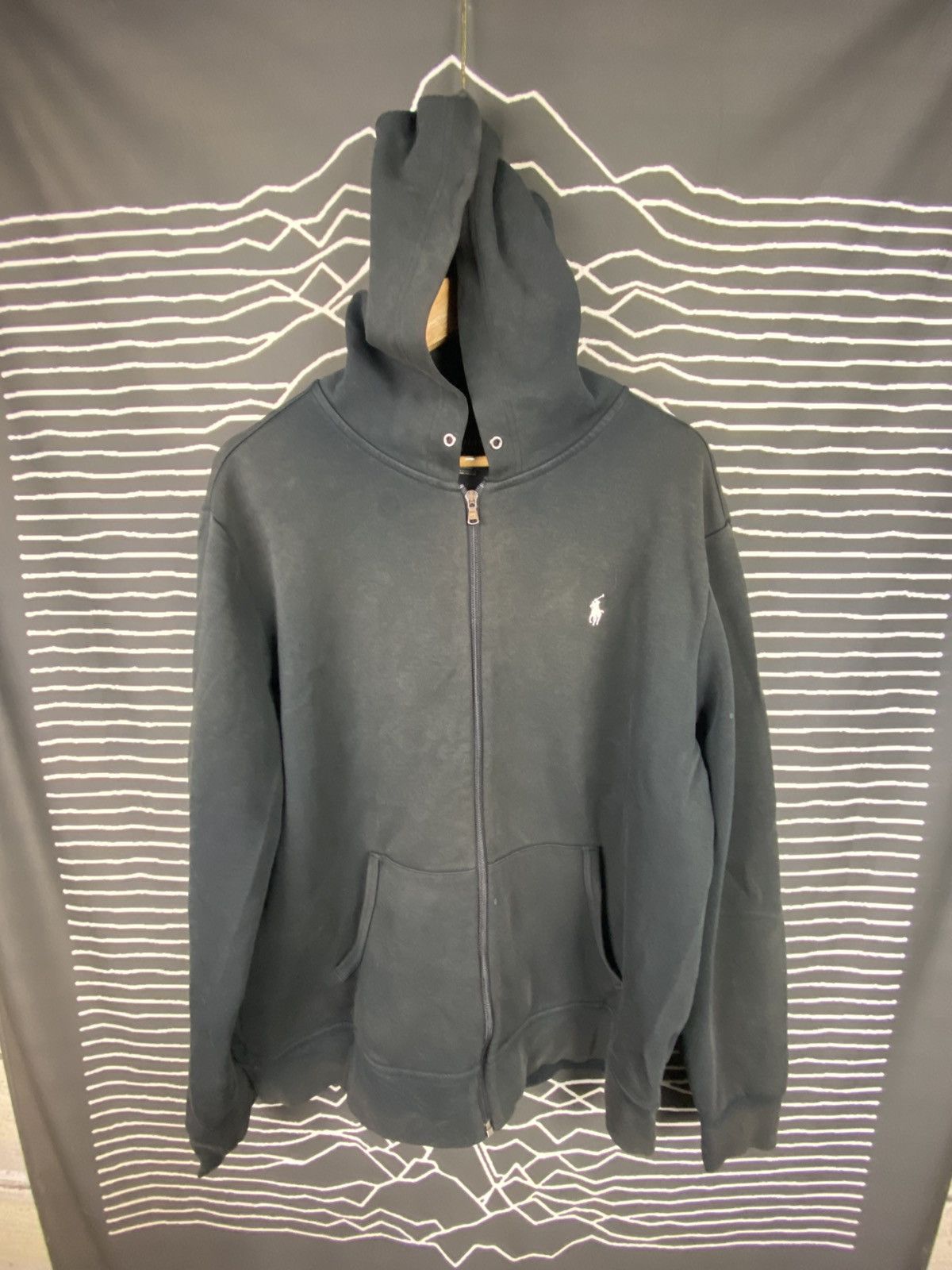 Polo Ralph Lauren Polo Ralph Lauren Small Pony Zipper Hoodie Size US XL / EU 56 / 4 - 3 Thumbnail