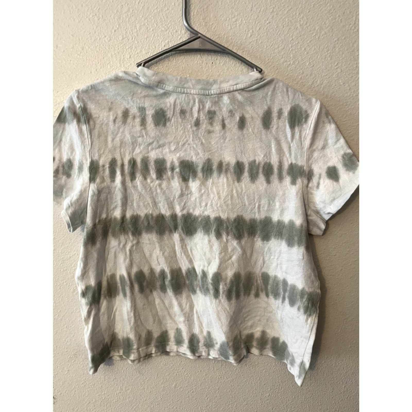 Gap GAP Tie Dye Tee Women’s Medium Green Short Sleeve Crew Neck T-Shirt Adult M Oversized relaxed fit Size 32" / US 10 / IT 46 - 3 Thumbnail