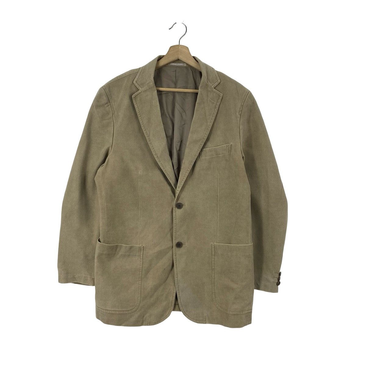 Kansai Yamamoto Vintage SISSY by KANSAI YAMAMOTO Corduroy Blazer Jacket Size L / US 10 / IT 46 - 3 Thumbnail