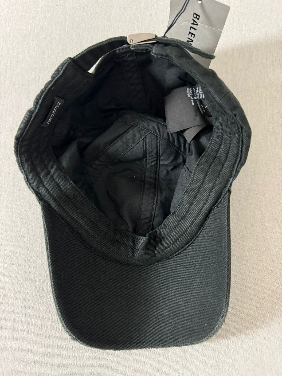 Balenciaga SS23 Diagonal Balenciaga Logo Hat Size ONE SIZE - 5 Thumbnail