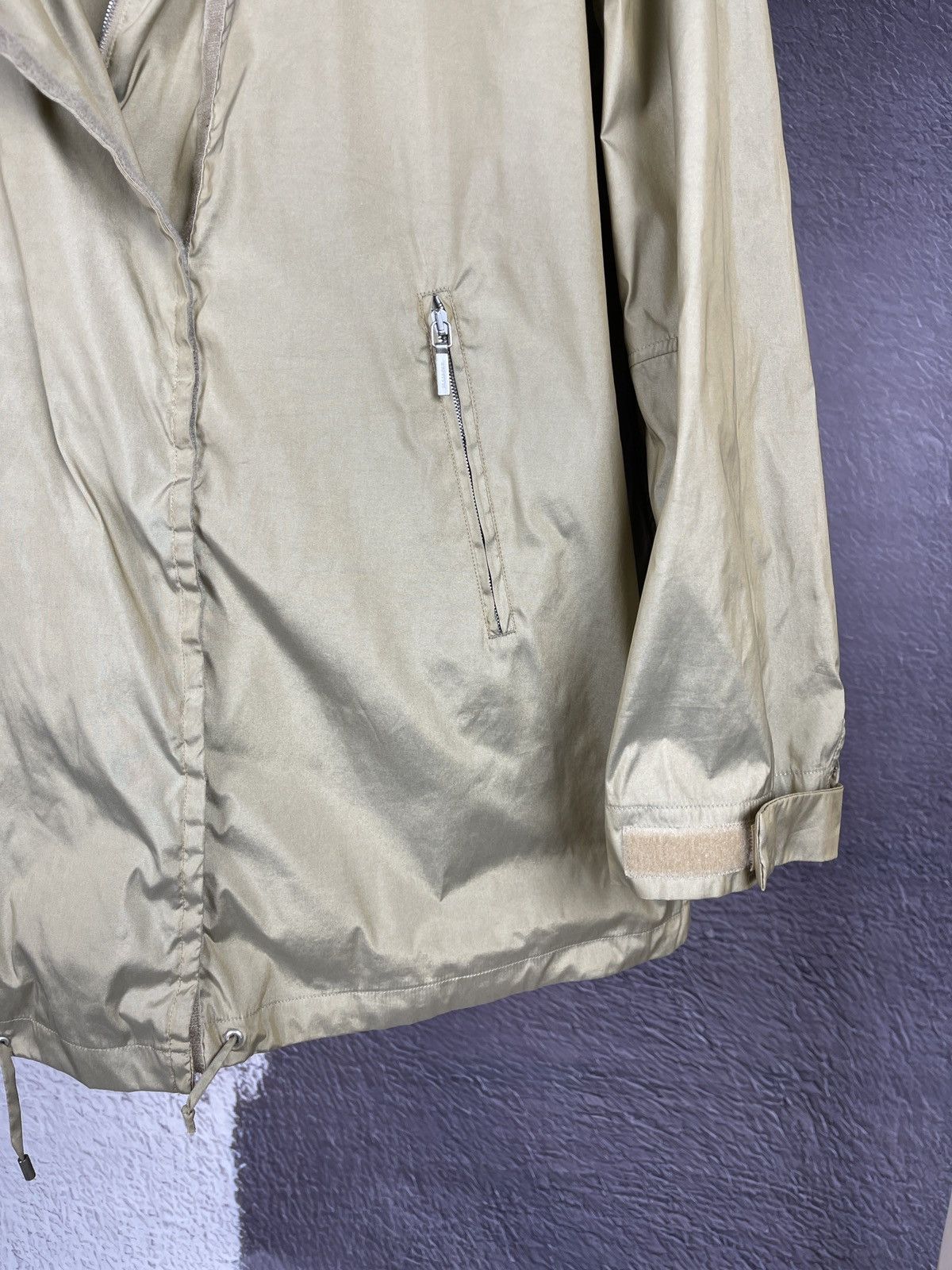 Jil Sander Jil Sander golden nylon shimmer jacket size 38 Size XS / US 0-2 / IT 36-38 - 7 Thumbnail
