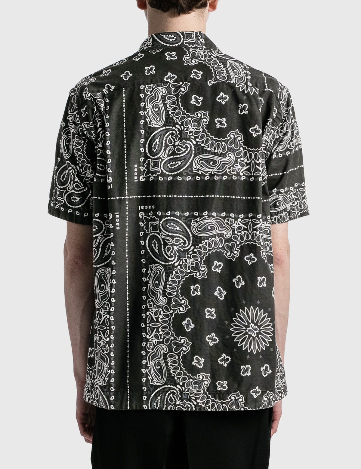 Sacai Bandana Sacai バンダナ柄長袖カットソー サイズ2 Sacai