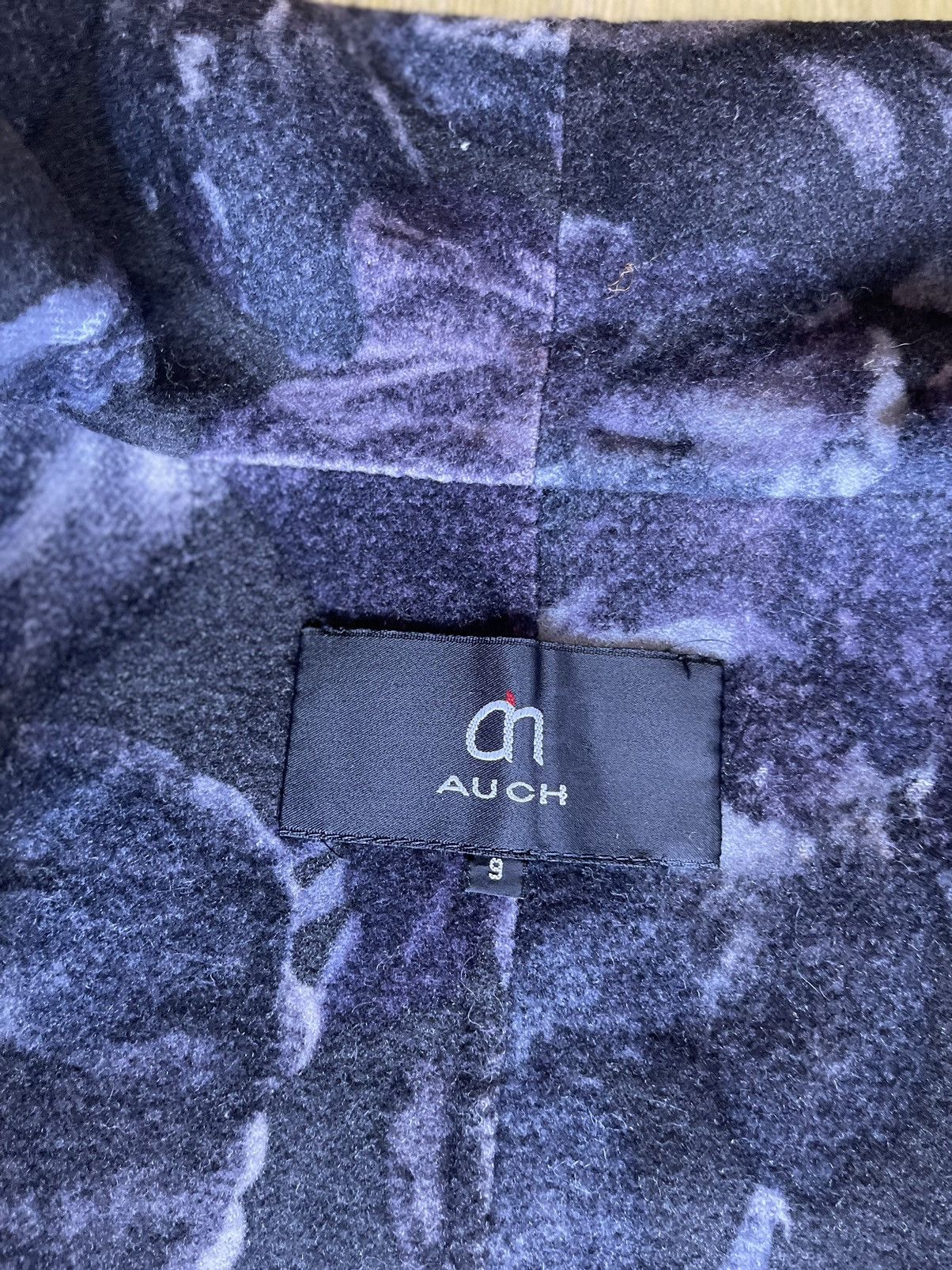 Designer × Japanese Brand JAPANESE AUCH WOOL LONG COAT Size US M / EU 48-50 / 2 - 3 Thumbnail