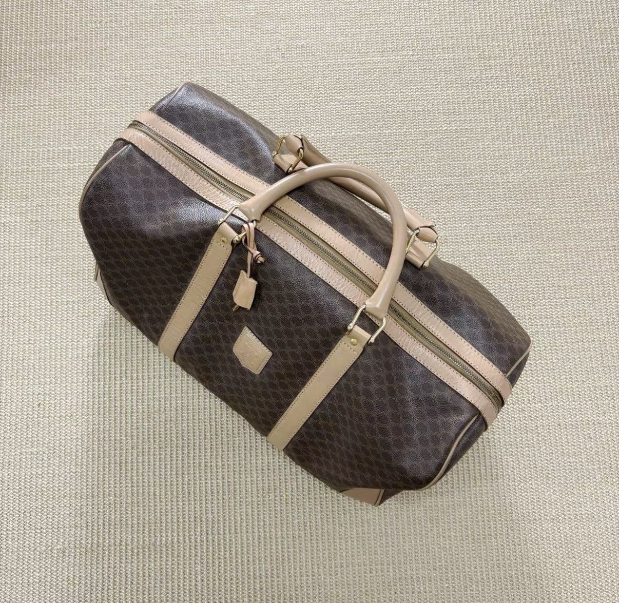 Celine Celine Brown Monogram Boston Bag J29 Size ONE SIZE - 3 Thumbnail