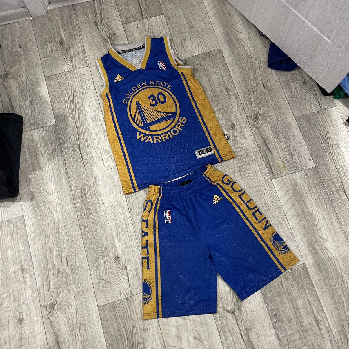Adidas × NBA Golden State Warriors Jersey shorts suit adidas nba curry 30 Size US S / EU 44-46 / 1 - 1 Thumbnail
