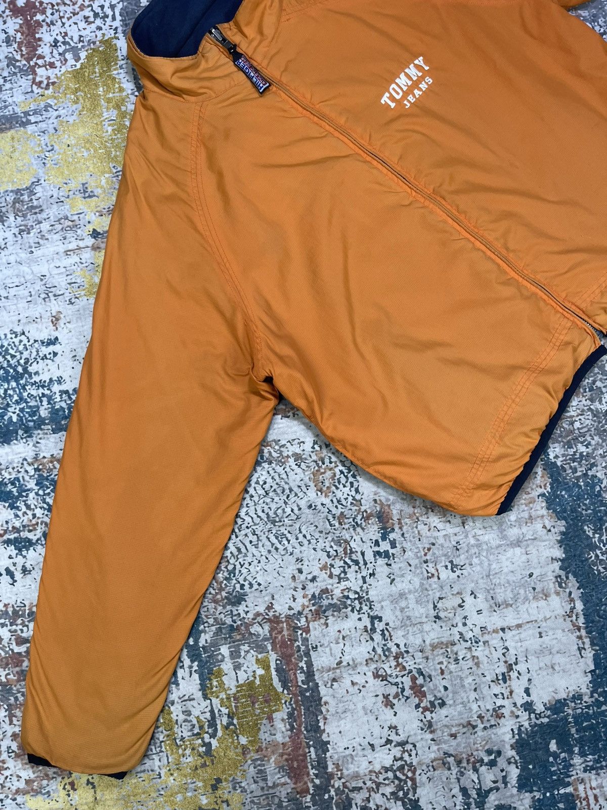 Tommy Hilfiger Vtg Tommy Hilfiger Denim Reversible Jackets Size US XL / EU 56 / 4 - 10 Thumbnail