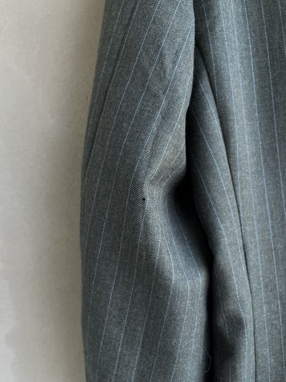 Dolce & Gabbana NWT Dolce & Gabbana Pinstripe Suit Blazer Wool Size 48 Size 48R - 14 Thumbnail