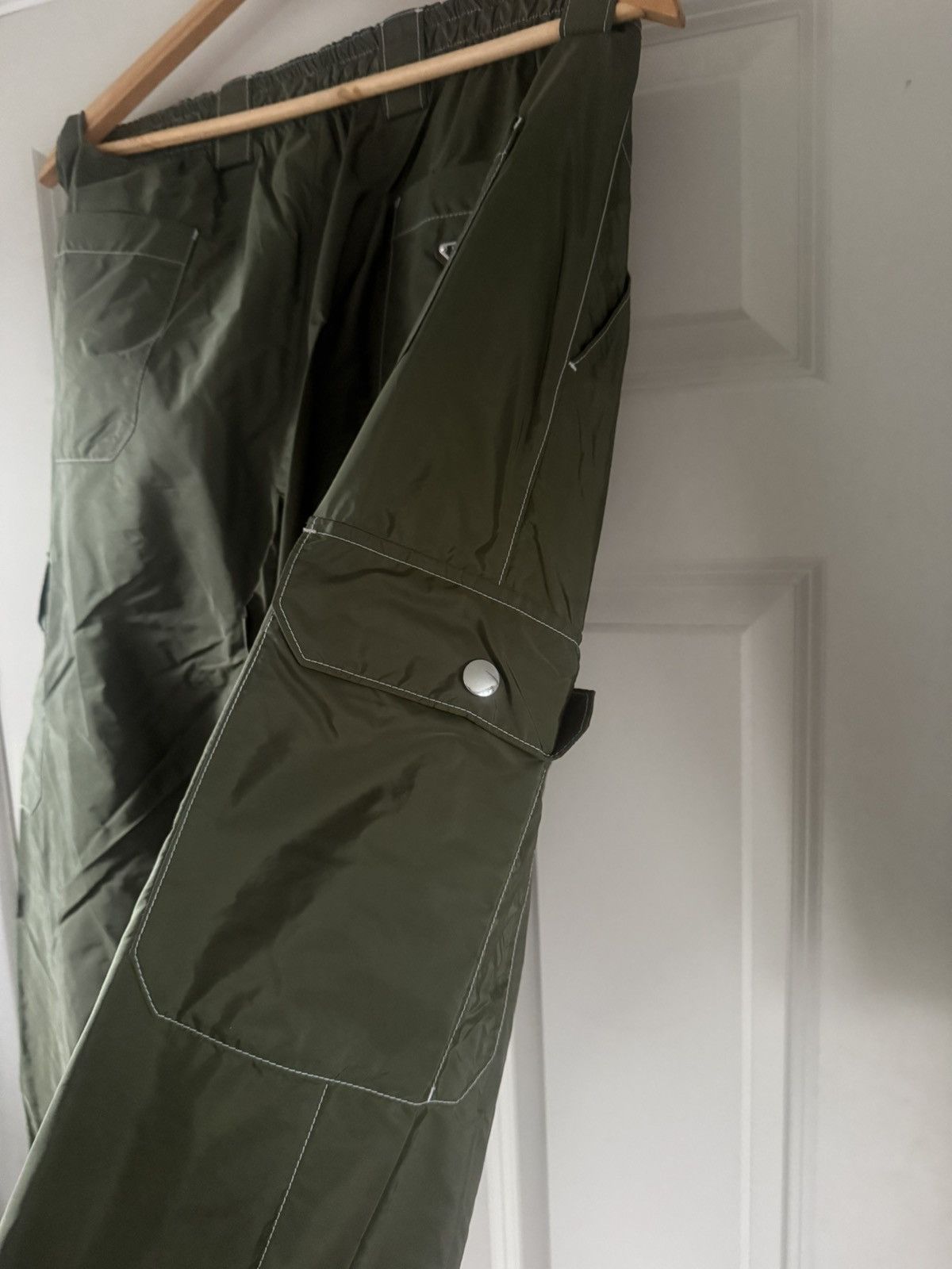 Prada Prada Nylon Cargo Trouser Pants Size US 34 / EU 50 - 8 Thumbnail