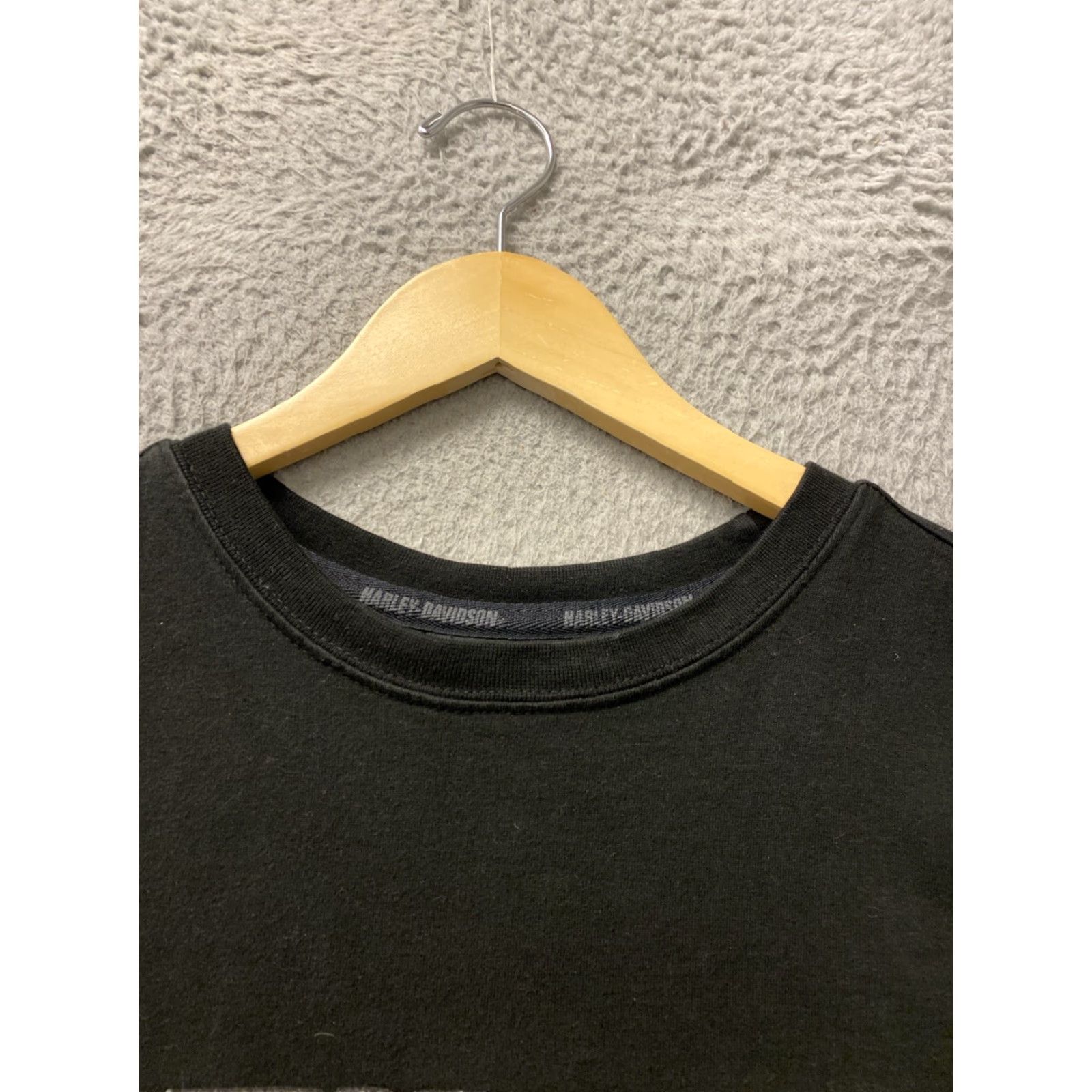 Harley Davidson HARLEY DAVIDSON BAND ARMS PULLOVER MENS L COTTON SWEATER SIZE LARGE SLIM BLACK LOGO VINTAGE 80s BIKER PULLOVER COLLARLESS COLLAR BAND ARMS Mens Size US XL / EU 56 / 4 - 4 Thumbnail