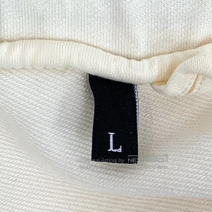 Moncler Moncler size L Beige logo embroidery cotton drawstring cas Size US 27 - 8 Thumbnail