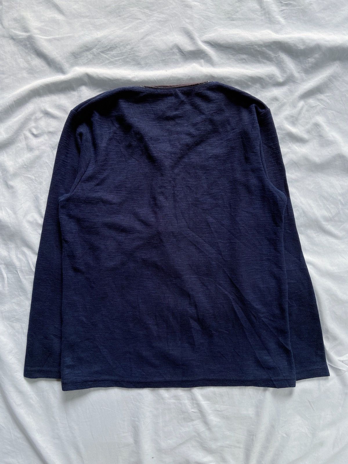 Japanese Brand NOTA BENE DOUBLE LAYER ZIP LONG SLEEVE Size US L / EU 52-54 / 3 - 9 Thumbnail