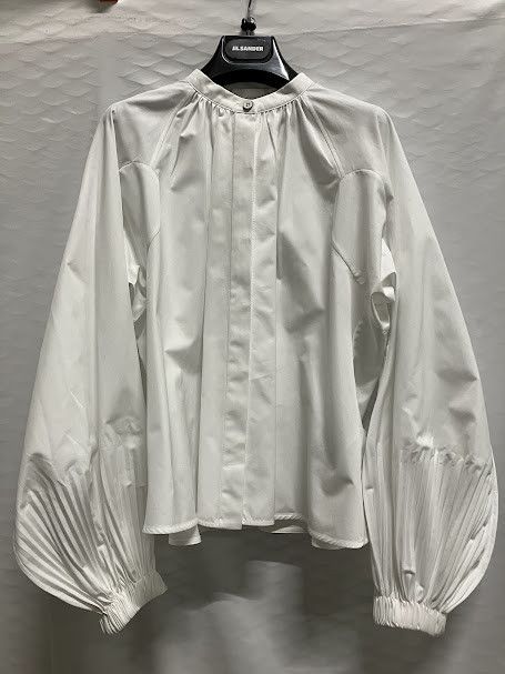Jil Sander o1loc1c1124 Blouses in White Size M / US 6-8 / IT 42-44 - 1 Preview