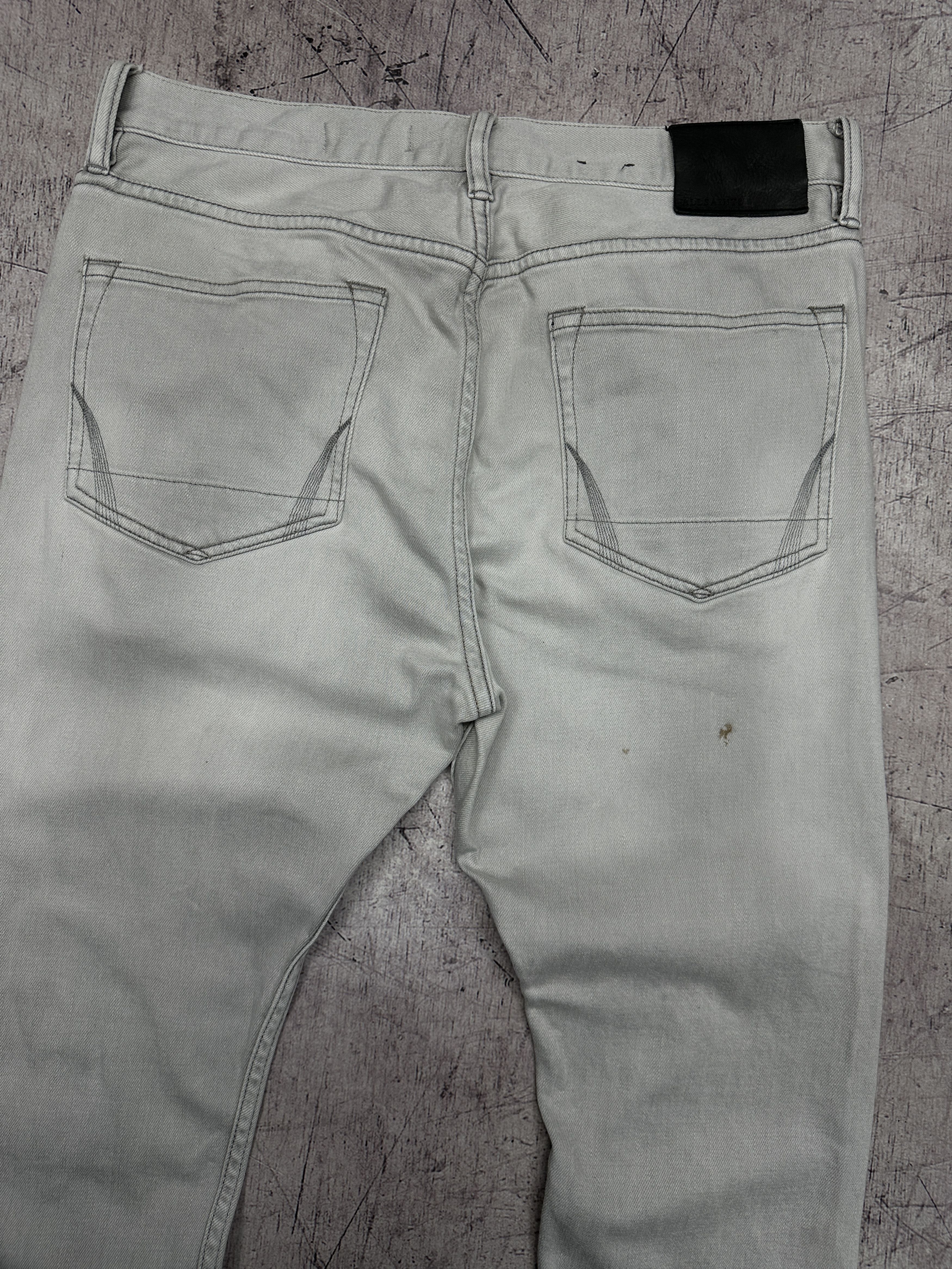 Allsaints Allsaints Mens Cigerette Denim Pants Jeans Size US 33 - 6 Thumbnail